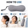 Portable U-Shaped Travel Neck Pillow for Adults – Soft Lightweight