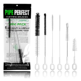 P.Perfect | Mini 6pcs Brush Pack | Non-Scratching | Pipe Cleaner for Small Pipe and Tube Cleaning Brush Kit