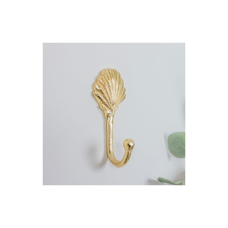 Melody Maison Gold Shell Wall Hook