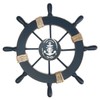 Rosenice Wooden Ship Wheel Nautical Boat Ship Wheel Wall Decor