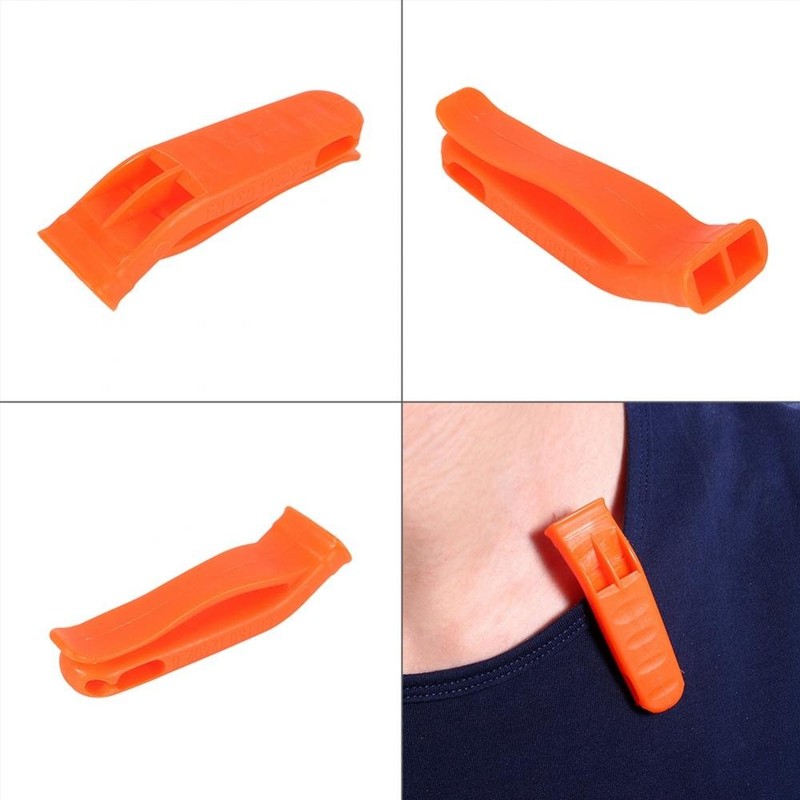 Alomejor Outdoor Survival Whistle for Camping Hiking Training Swimming Surpival