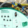 Universal Coolant System Refiller Kit 24444 Vacuum Leak Tester with