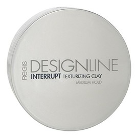DESIGNLINE Interrupt Texturizing Clay, 2 oz - Regis Creates Texture, Definition, and Separation with a Medium-Hold to Add Volume for All Hair Styles (2 oz)