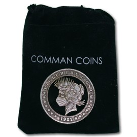 Hand Cut Hobo Coin Morgan Dollar Wearing Face Mask Protection Custom American Art Dollar