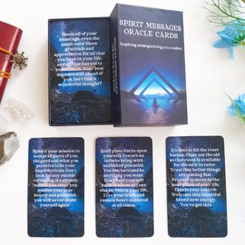 SOULGIST What is Coming on Love, Career, Spirituality, Spirit Messages Oracle Cards Deck, Guides in Matters of Self-Love, Hardships, Relationships
