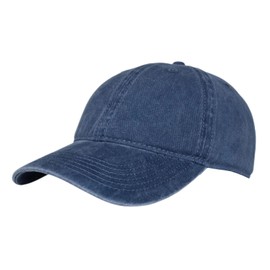 CYGTE L, XL, XXL, 100% algodón lavado, gorra de béisbol para hombres y mujeres, marino, Large-XX-Large
