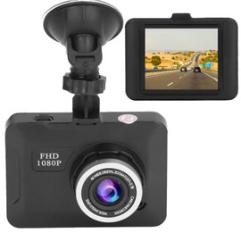 Dash Cam, 1080P Full HD Car Dashboard Camera with Looping Recording, File Lock, Automatic Recording, Built in Sensor
