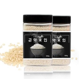 The Pretty (몽트노블)곤약쌀 / 곤약으로만든쌀 / 곤약미 / 곤약밥 500g (Mont Noble) Konjac Rice / Rice Made from Konjac / Konjac Grain / Konjac Cooked Rice 500g