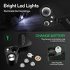 VIVOSUN 30X 60X Illuminated Jewelers Loupe Foldable Magnifier with LED