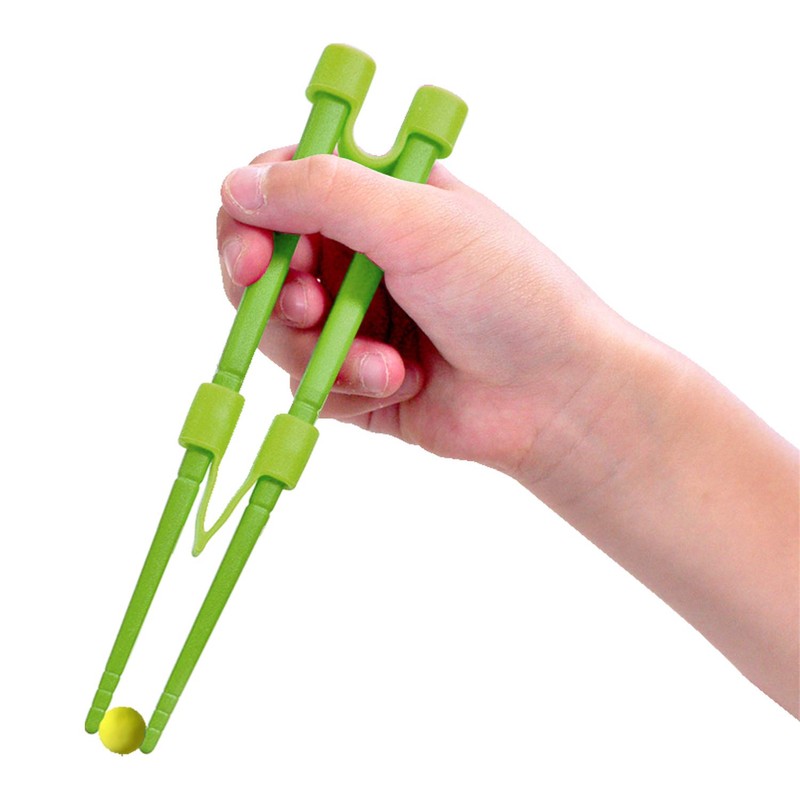 Nonoji First Time Chopsticks, SS (6.3 inches (16 cm), Green