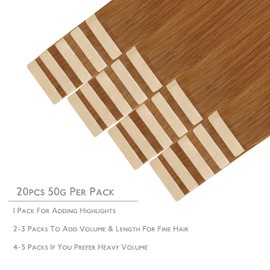 WENNALIFE Tape in Hair Extensions Human Hair, 20pcs 18 inch 50g Auburn Ginger Remy Tape Hair Extensions Real Human Hair Tape Extensions Coloured Hair Extensions