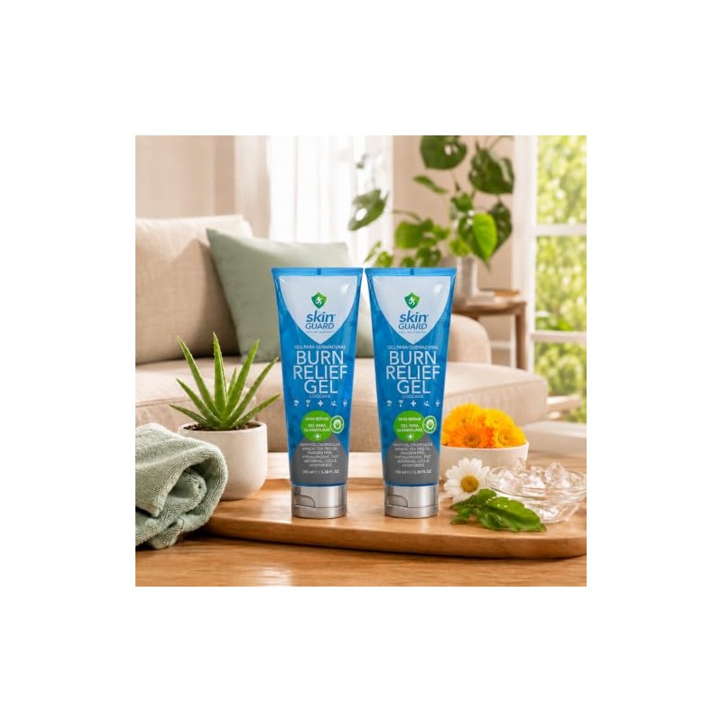 Skin Guard Pack 12 Piezas Gel Lidocana con Aloe Vera