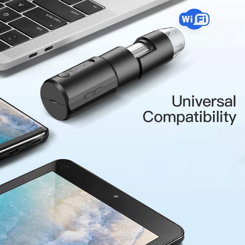 Wireless Digital Microscope 50X to 1000X USB Mini Black Handheld