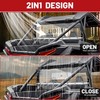 StarknightMT RZR Rear Windshield Vented Window Compatible with Polaris 2024+