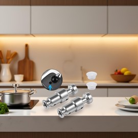 2 Pcs Silver Replacement Float Valve for Crock-Pot,Pressure Cooker Model SCCPPC600-V1 and SCCPPC800-V1-2 Pack,Instapot accessory, Replacement Pressure Cooker Parts and Accessories