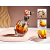 YAOYUAN Hand Blown Glass vase - Elegant mini Bud vases