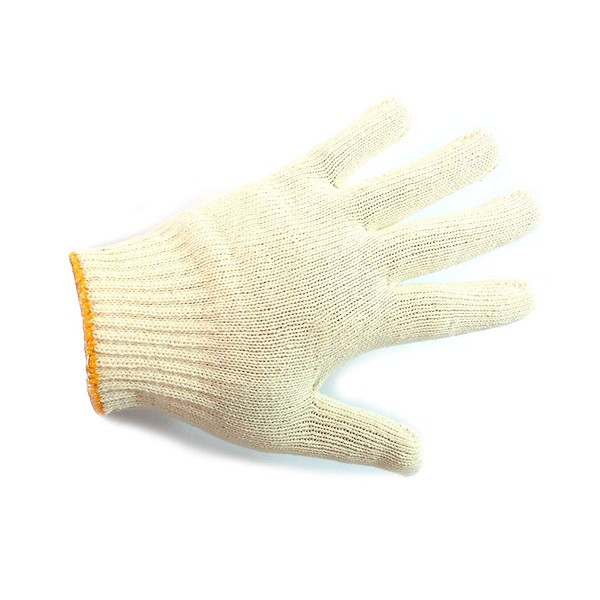 Better Grip 240 Pairs String Knit White Poly Cotton Work