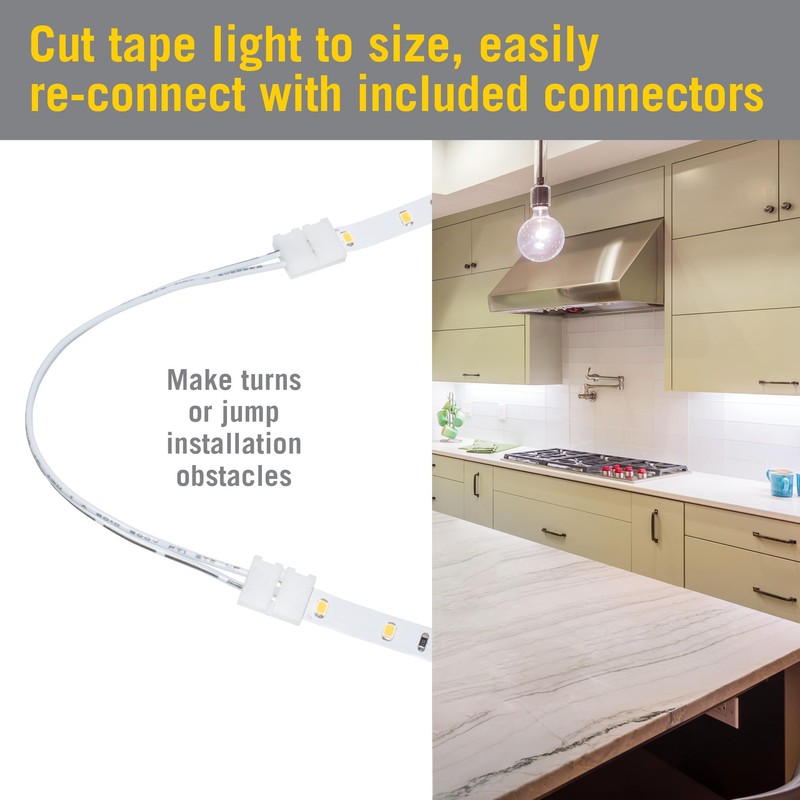 Armacost Lighting Home AC Dimmable Soft White LED Tape Light