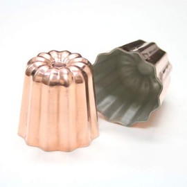 Asai Shoten Copper Canole Shape Small
