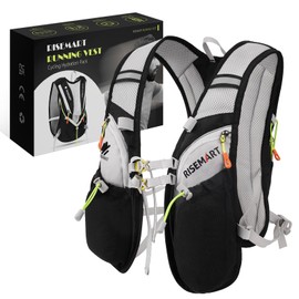 RISEMART Running Vest for Women and Men, Running Hydration Backpack 5L Large Capaticy Vest for Marathon, Trail, Cycling, Hiking, Climbing