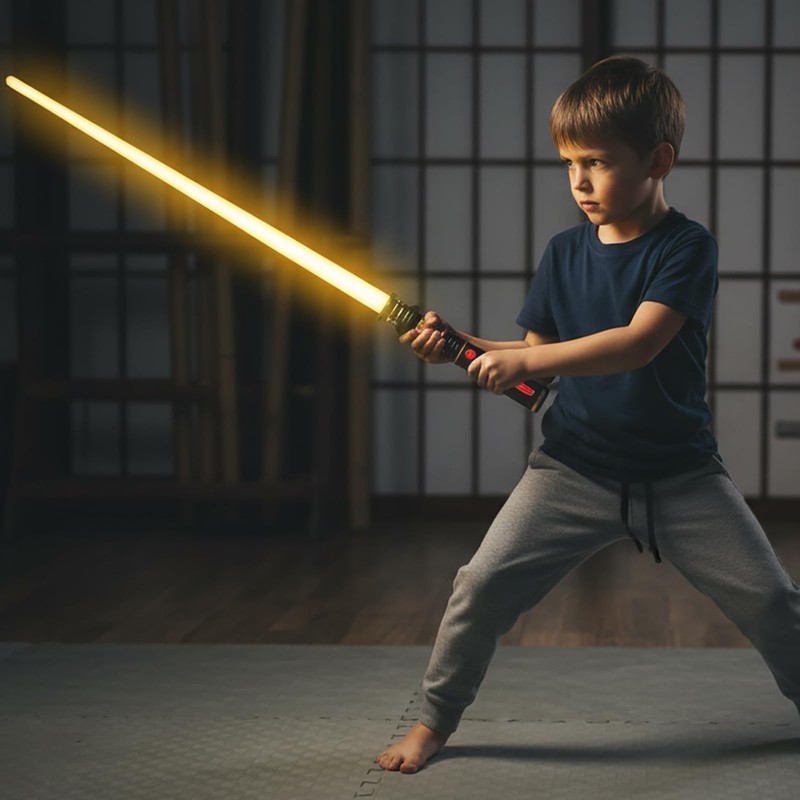 YOFOTHS 4PACK Light Up Sabers, Light up Sword for Kids