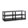 Furinno TURN-S-TUBE TV Stand, 3-Tier No Tools Entertainment Center, TV