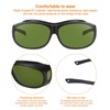 HARFINGTON Welding Safety Glasses IR Shade 3 Green PPE Protective