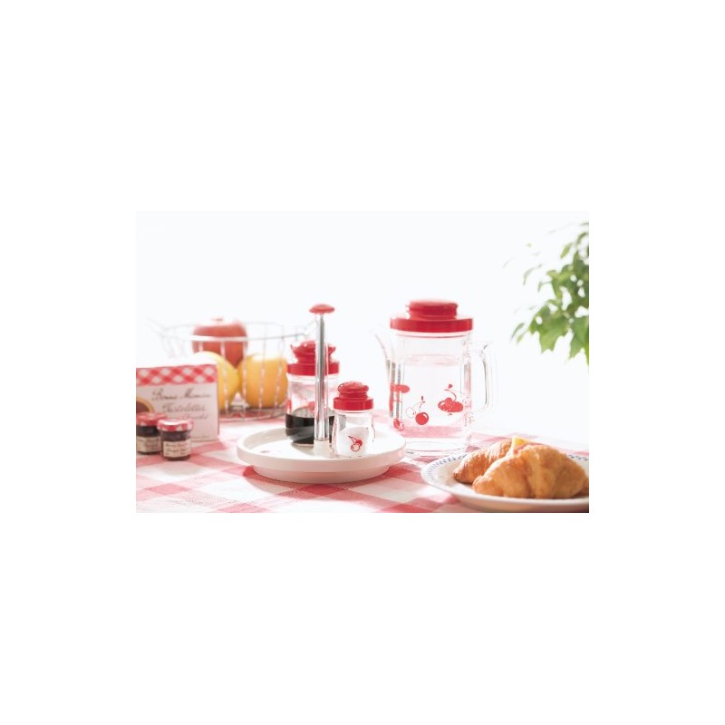 Squirrel "Seasonings Pointing" Bloom pitcher small red