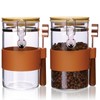 Matifaner Glass Storage Jars with Spoon, Kitchen Food Storage jars
