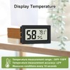 Humidity Meter Indoor Thermometer 6-Pack Mini Digital Thermometer Hygrometer Indoor