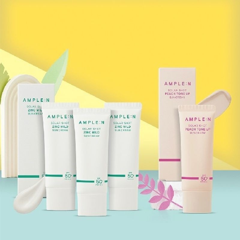 코리아나 [Koreana] 3 types of Ampoule N mild sunscreen +