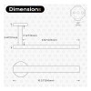 24 Inch Bathroom Towel Bar Bath Towel Rack Kitchen Towel