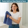 Casa Platino Hand Towels for Bathroom - 6 Pack (16"x28")