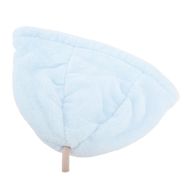 2pcs Sauna Cap Coral Fleece Highly Absorbent Elastic Men Women