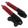 Scooter Shock Absorber Stainless Steel Spring Black Red Safe Stable