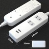 Extension Cord with USB Outlet, Rapid Charging, Power Strip, Stylish,