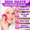 2 in 1 Face Scrub Pad Washable Scrubber - 3