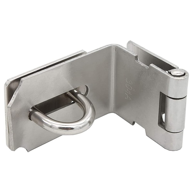WANLIAN 2 Pieces 90 Degree Right Angle Padlock Hasp Door