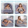 BATTOP Pregnancy Pillow for Sleeping,Full Body Maternity Pillow with Removable