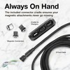 BoxWave Cable Compatible with Ricoh WG-6 - MagnetoSnap AllCharge Cable,