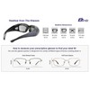 Birdz Eyewear Swallow Fit Over Padded Motorcycle Safety Glasses Black