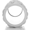COM-FOUR® Yoga Roller, Stimulating Fascia Roller - Promotes Blood Circulation