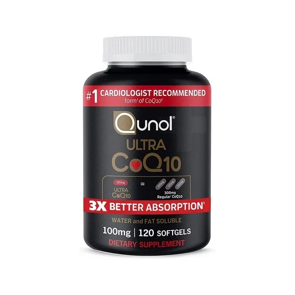 Qunol Ultra Suplemento Coq10 100mg 3x Mejor Absorción 120cáp
