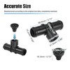 X AUTOHAUX 1 x car heater hose connector, T-piece 92500-AR000