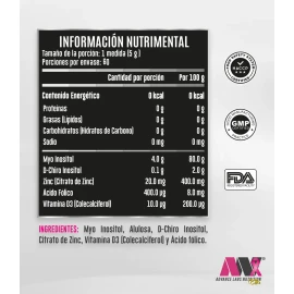 🌸⚖️ Myo & D-Chiro Ella Inositol 40:1 – Sin Sabor 60 Servicios (Advance Nutrition) ✨💊