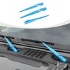 RAZPOY JL Front & Rear Window Wiper Blades Trim, Windshield