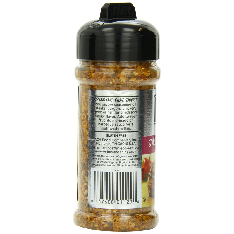 Weber Grill Seasoning Smoky Mesquite, 6-ounces (Pack of4)