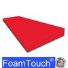 FoamTouch 1" x 24" x 96" Upholstery Foam, Red