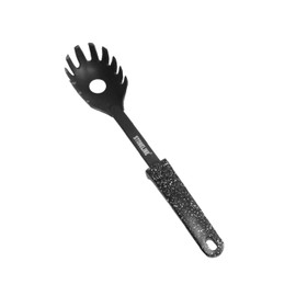 STONELINE Spaghetti Serving Spoon Kitchen Utensils, Plastic, Black, 31.9 x 5.9 x 3.9 cm