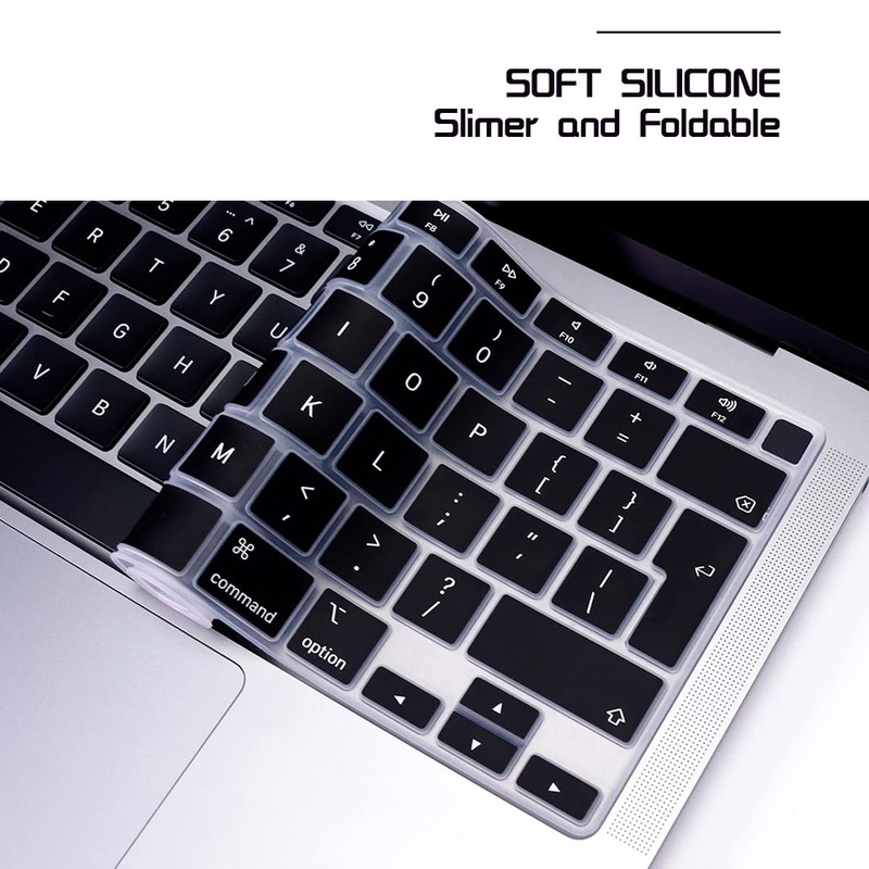HRH Ultra Thin Arabic Language Silicone Keyboard Cover Skin for